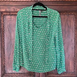 SARIAH Women’s Polka dot blouse size 6